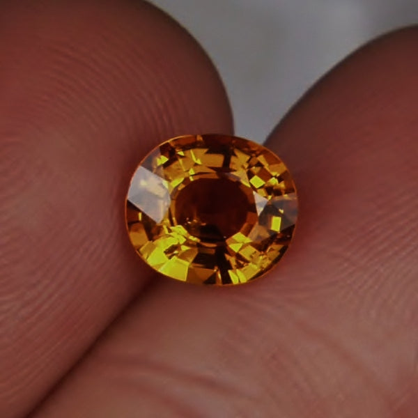 Natural Sunset Orange Dravite Tourmaline Tanzania 1.62 ct