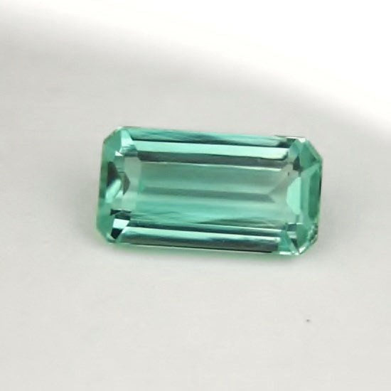 Special Color! Blue-Green Afghan Tourmaline 4.94 ct GL