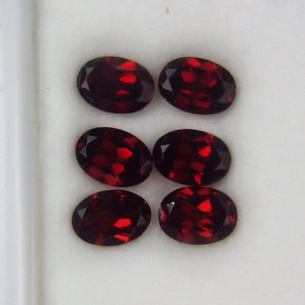 Calibrated Natural Mozambique Garnet Lot 5.82 ct