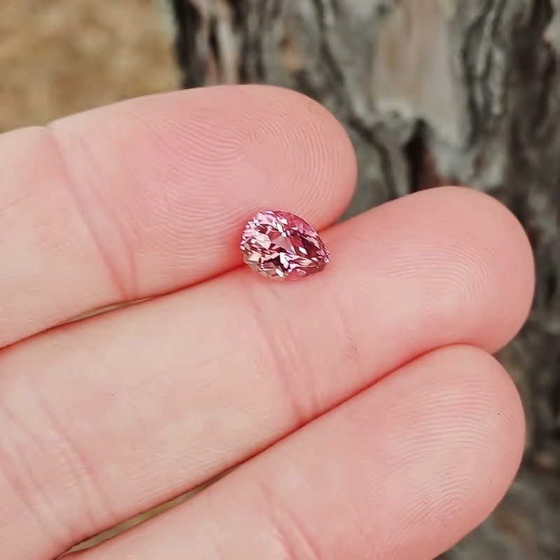 Baby Pink! Natural Tourmaline Afghanistan 1.75 ct GL