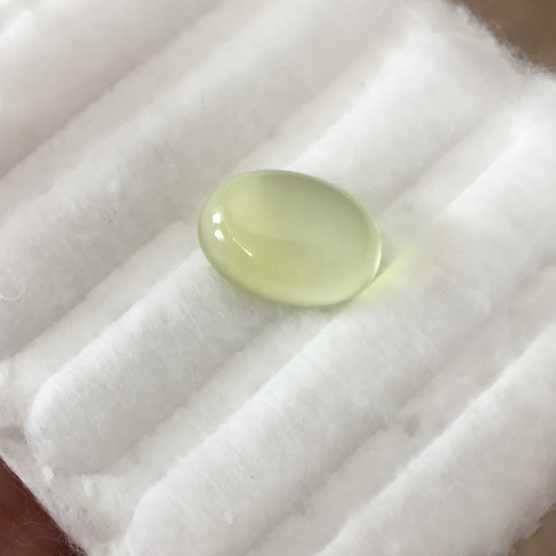 Pretty & Natural Prehnite Cab Mali Africa 6.01 carats