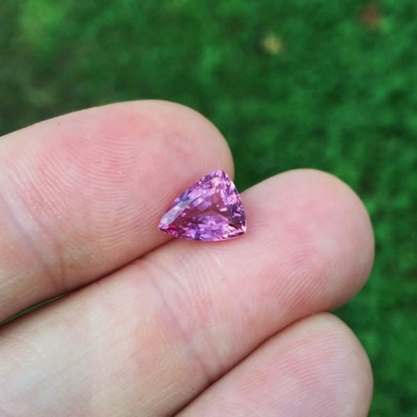 Bright and Pretty! Purple Pink Natural Spinel Sri Lanka 2.38 carat