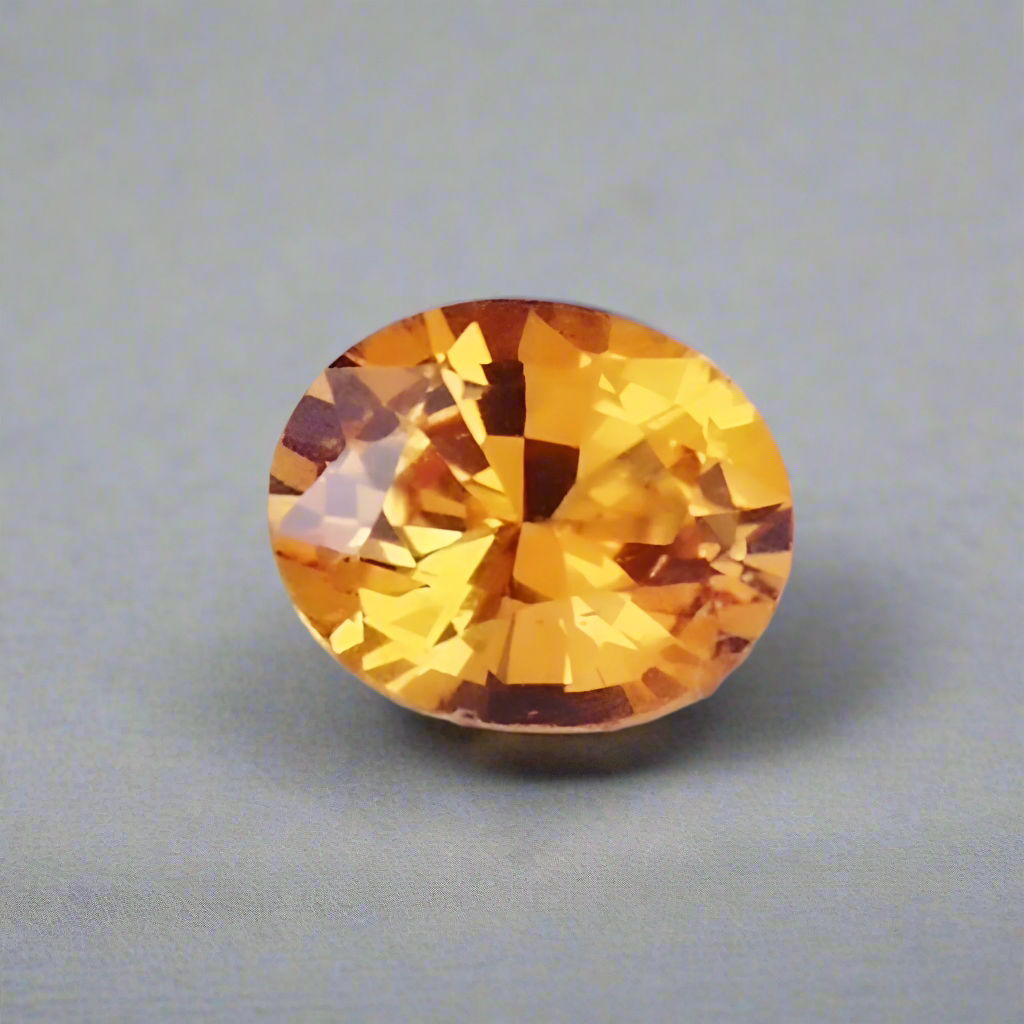Quality Color & Cut!! Rich Golden Yellow Montana Sapphire 0.70 Carats