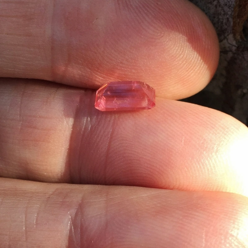 Bright! Gem Cut, Color & Clarity Rhodochrosite Peru 2.01 ct
