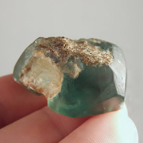 Facet Grade Rich Green Fluorite Rough Namibia 198 ct