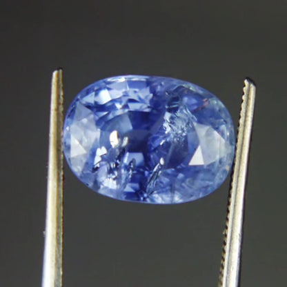 Huge & Bright With Fine Color! Natural Ceylon Sapphire 5.28 ct