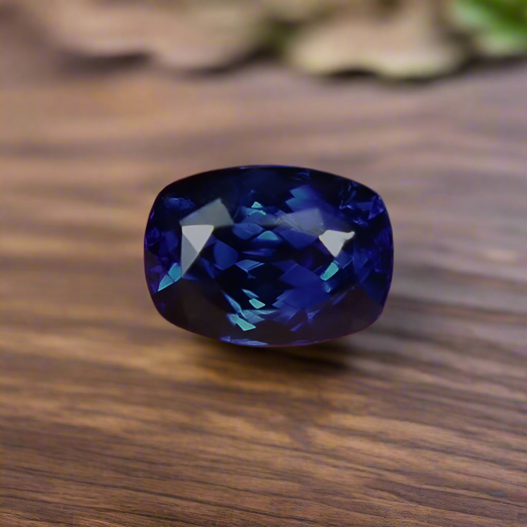 Color & Quality! Natural Royal Blue Ceylon Sapphire 4.06 ct GL