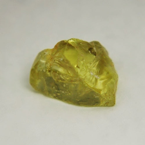 Old Stock! Top Crystal Yellow Apatite Facet Rough Mexico 11.24ct GL