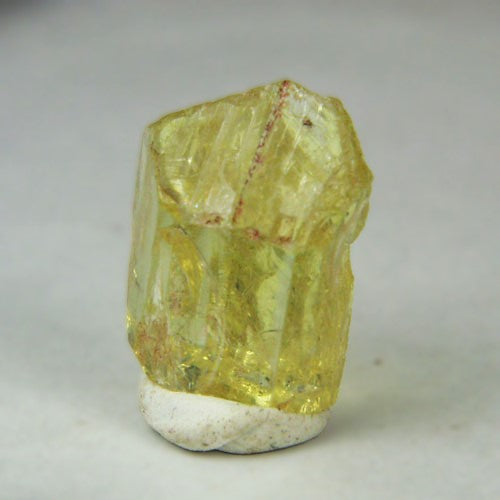 Old Stock! Top Crystal Yellow Apatite Facet Rough Mexico 9.62ct GL