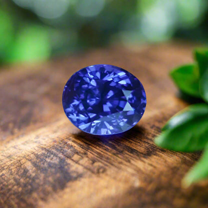 Certified Unheated Color Change Ceylon Sapphire 3.06 ct GL