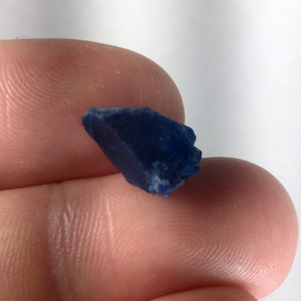 Ultra Rare! Royal Blue Afghanite Facet Rough 4.80 ct GL