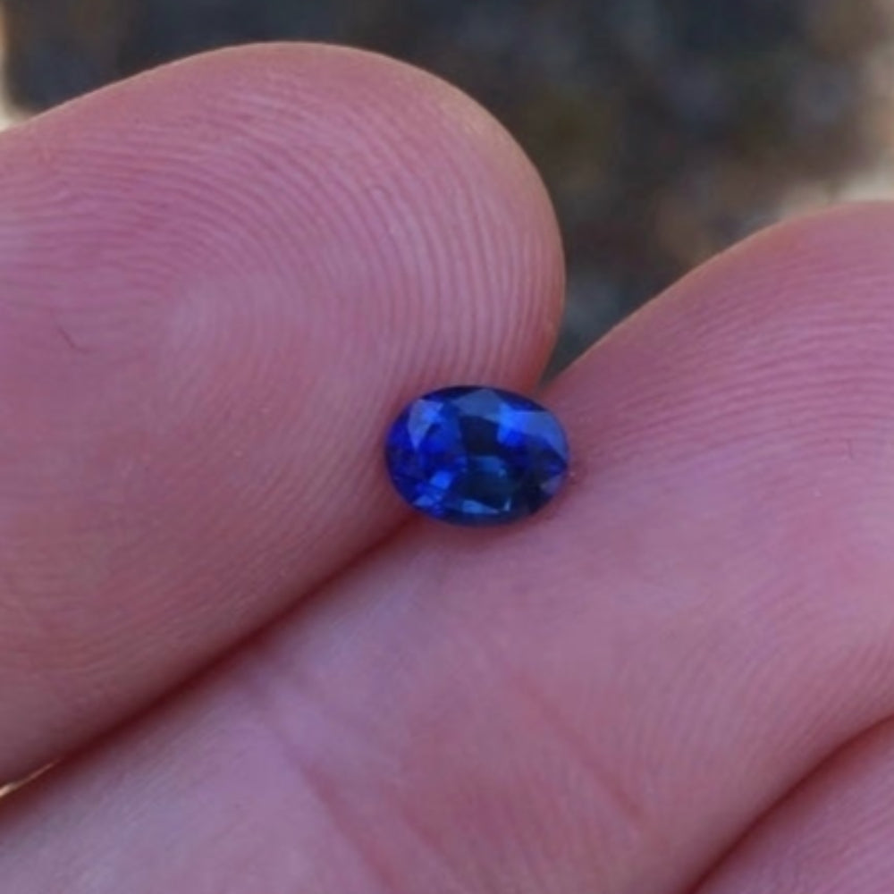 Royal Blue! Calibrated Natural Ceylon Sapphire 0.61 Carats