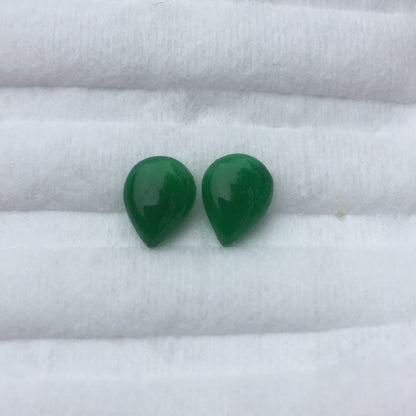 Natural Gem Grade Imperial Green Jadeite Cabochons GL