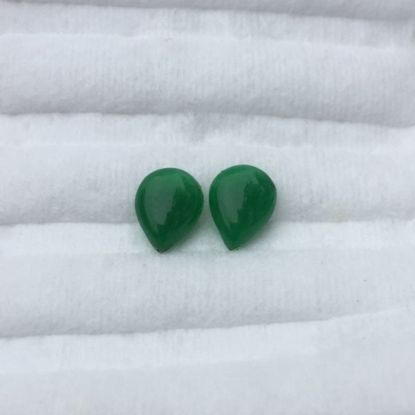 Natural Gem Grade Imperial Green Jadeite Cabochons GL