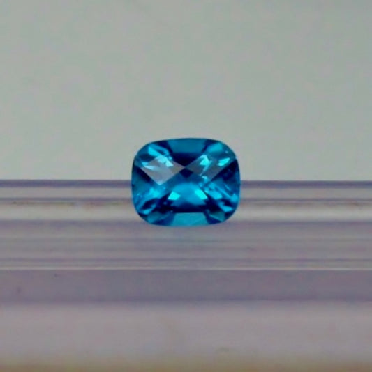 USA Cutting! Rich Color Swiss Blue Topaz 3.75 Carats