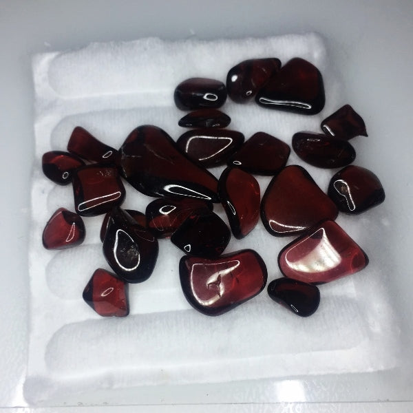 Tumble Polished Mozambique Pyrope Garnet 15 grams tw