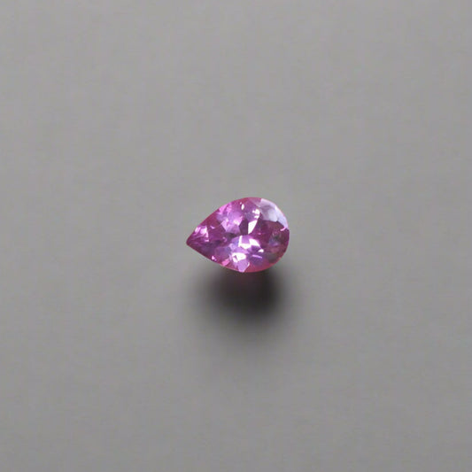 Tiny Treasure! Natural Purple Pink Ceylon Sapphire 0.86 ct