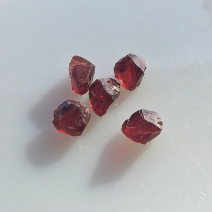 Quality! Pyrope Garnet Facet Rough Tanzania 34.79 Carat TW