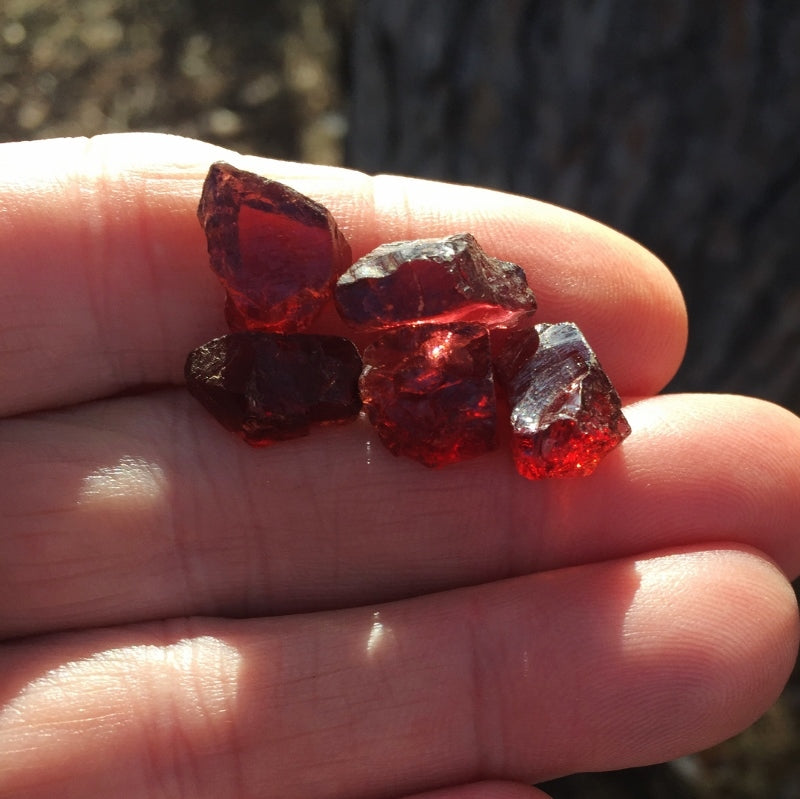 Quality! Pyrope Garnet Facet Rough Tanzania 38.47 Carat