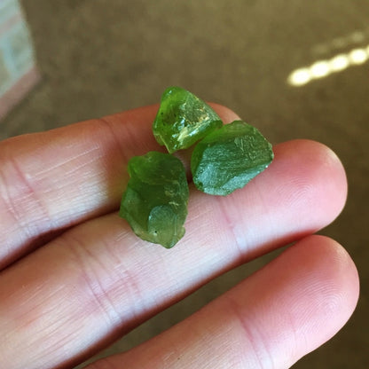 Fine Color & Clean! Select Arizona Peridot Facet Rough 36.18 Carats