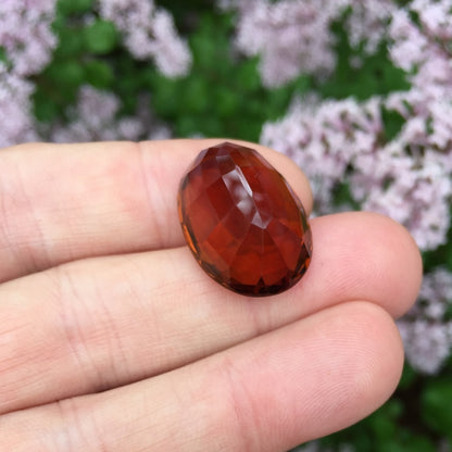 Huge! Old Stock Natural Madeira Citrine Brazil 34.97 ct