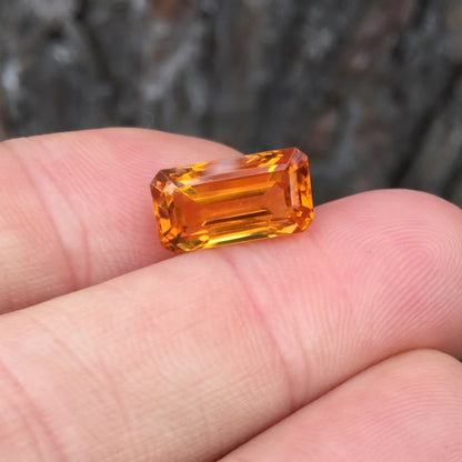 Old Stock! Well Cut Rio Grande Citrine Gem Brazil 5.22 ct