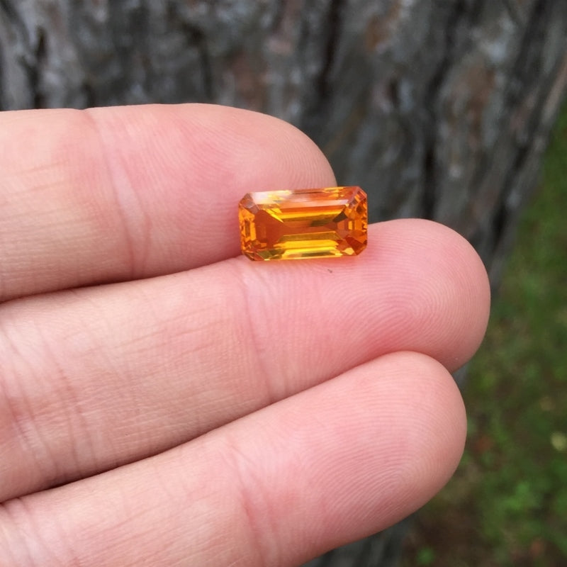 Old Stock! Well Cut Rio Grande Citrine Gem Brazil 5.22 ct