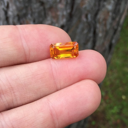 Old Stock! Well Cut Rio Grande Citrine Gem Brazil 5.22 ct