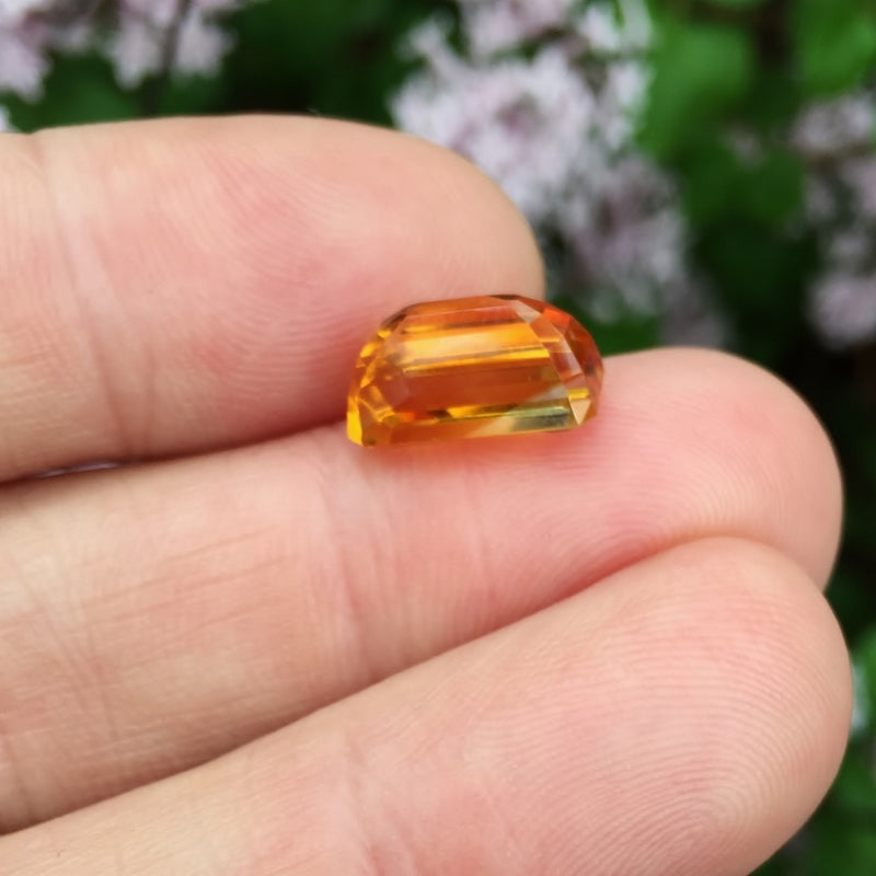 Old Stock! Well Cut Rio Grande Citrine Gem Brazil 5.22 ct