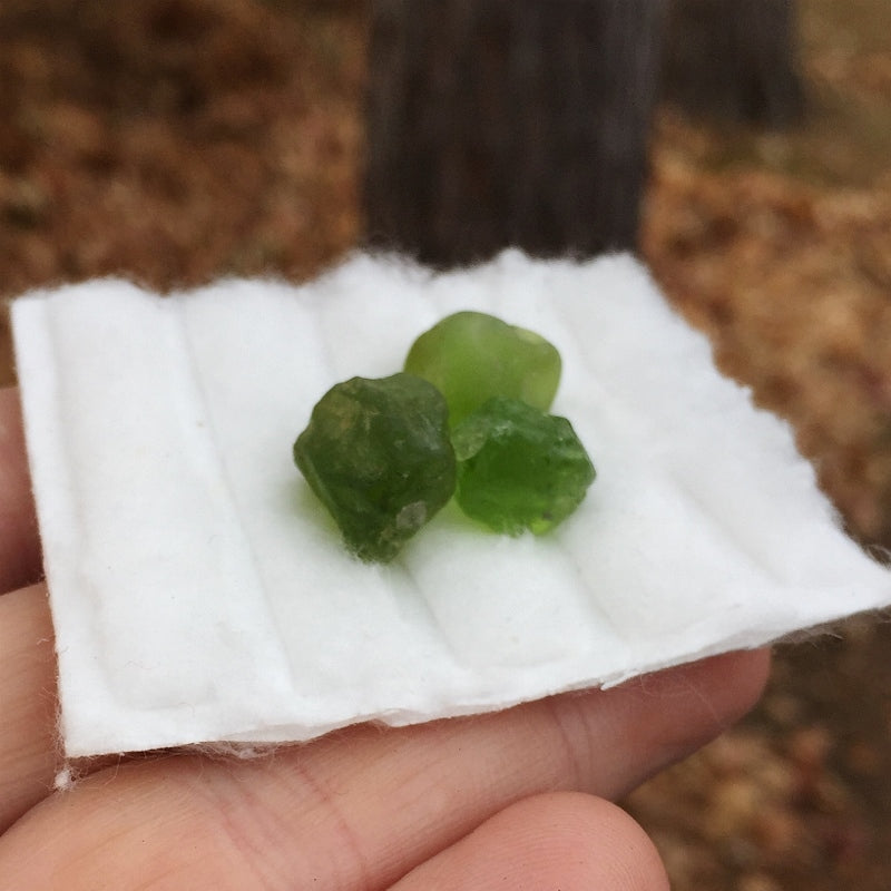 Fine Color & Clean! Select Arizona Peridot Facet Rough 30.24 Carat