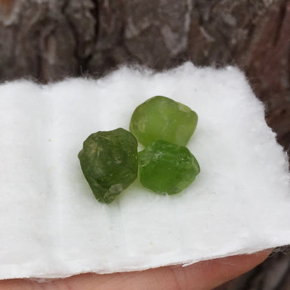 Fine Color & Clean! Select Arizona Peridot Facet Rough 30.24 Carat