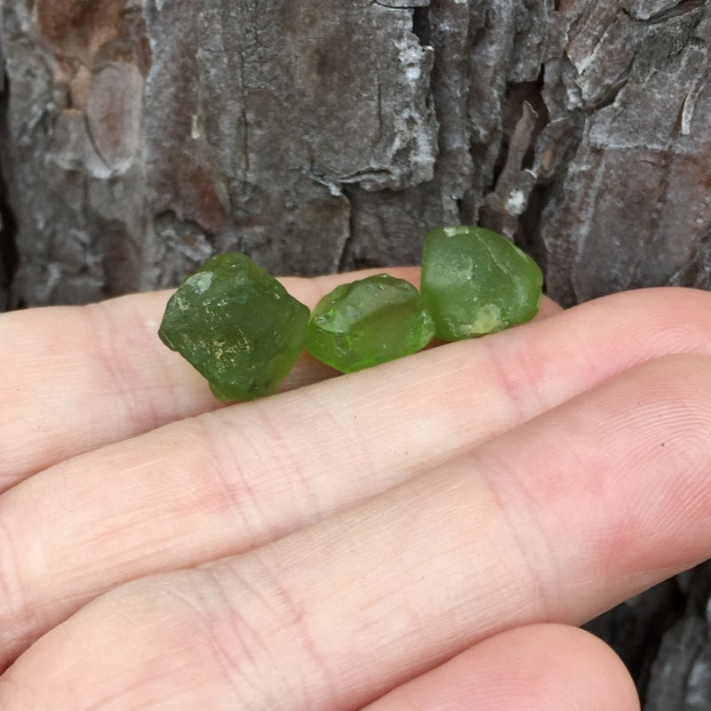 Fine Color & Clean! Select Arizona Peridot Facet Rough 30.24 Carat