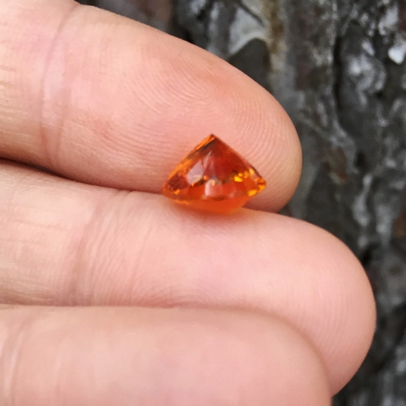 Top Cutting & Color! Gem Orange Citrine Brazil 3.30 Carats