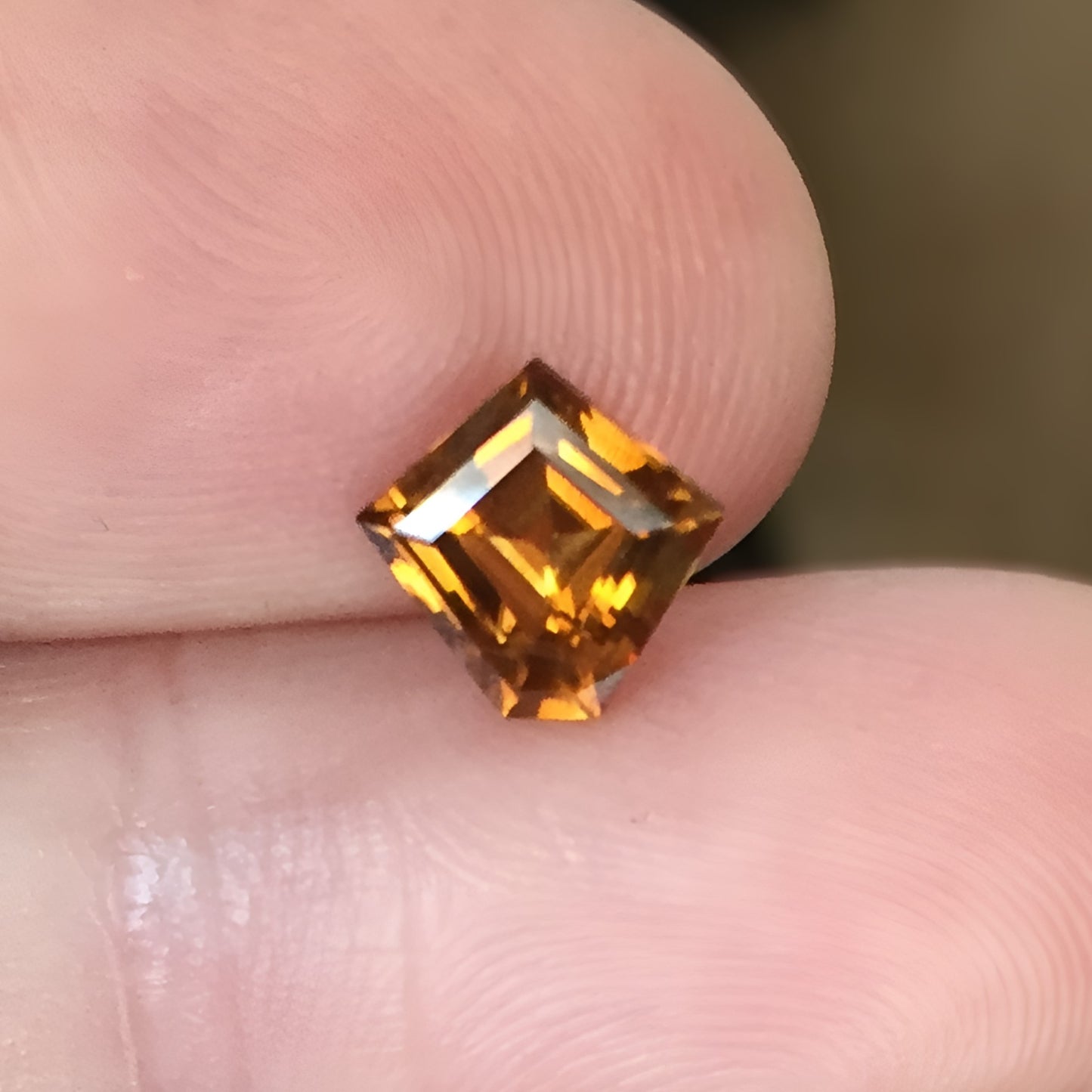 Natural Honey Zircon Tanzania 1.75 ct