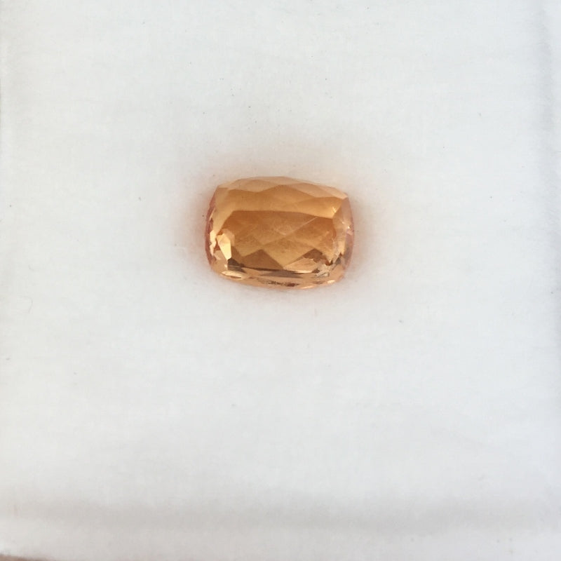 Natural Imperial Topaz From Ouro Preto Brazil 2.90 Carats