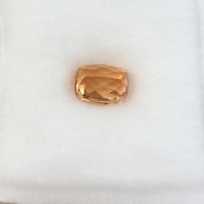 Natural Imperial Topaz From Ouro Preto Brazil 2.90 Carats