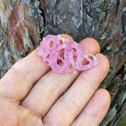 Antique California Pink Tourmaline Dragon Carving 24.9 Carats