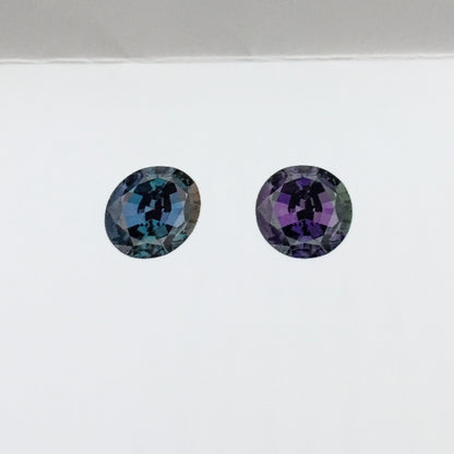 GIA Certified Natural 1.66 Carat Alexandrite Diamond Ring 14kt