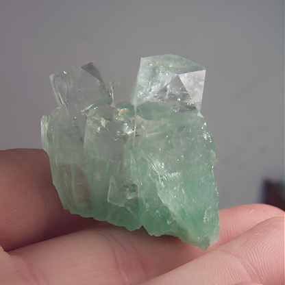 Premier Quality! Rare Green Well Pocket Apophyllite Specimen